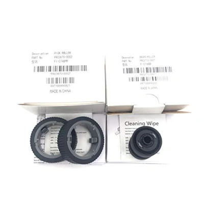 Abbildung von OKLILI PA03710 0001 PA03670 0002 Scanner Consumable Pickup Pick Roller Bremsen Set Kompatibel mit Fujitsu fi 7460 7480