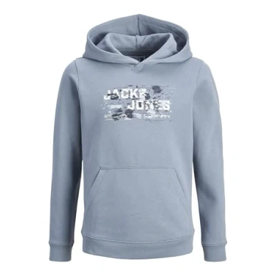 Abbildung von Jack &amp; Jones Junior Jcooutdoor LOGO HOOD JNR Kapuzenpullover für Kinder, Größe: 140, Flint stone