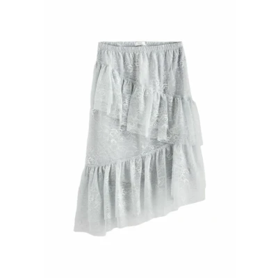 Abbildung von Next Regular FIT Maxirock für Kinder, Größe: 110, Grey