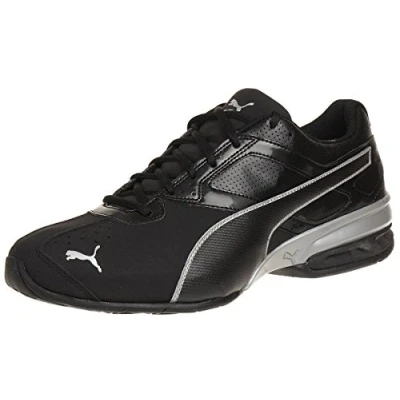 Abbildung von Puma Tazon 6 FM Trainingsschuh, Herren, Größe: 43, black/puma silver Schuhe