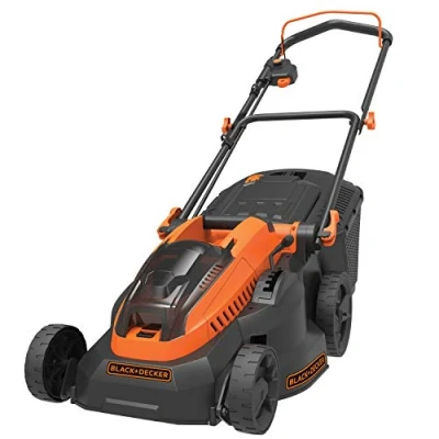 Abbildung von Black &amp; Decker CLM3825L2 QW, Schubrasenmäher, 600 m², 38 cm, 3 8 Rotorblätter