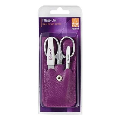 Abbildung von Apoline Manicure Etui 3teilig lila 1 St