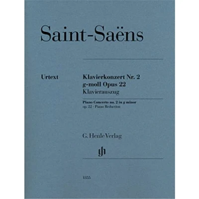 Abbildung von Klavierkonzert Nr. 2 g moll op. 22, Klavierauszug (G. Henle Urtext Ausgabe)