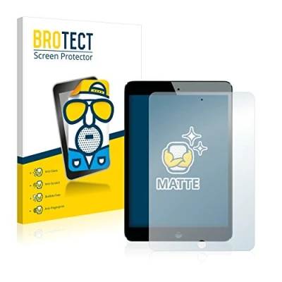 Abbildung von BROTECT Entspiegelungs Schutzfolie für Apple iPad Mini/Mini 2 (2 Stück) Matte Displayschutz Folie, Anti Reflex, Fingerprint