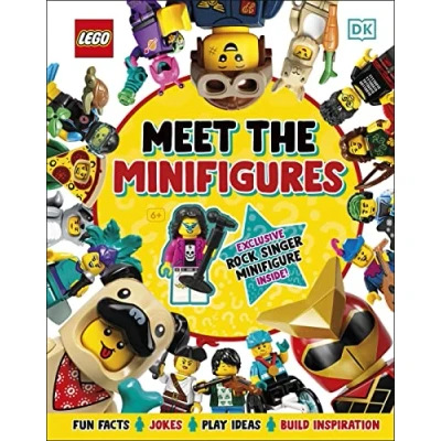 Abbildung von LEGO Meet the Minifigures: With Exclusive Rockstar Minifigure (DK Bilingual Visual Dictionary)