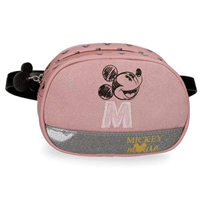 Abbildung von Disney Mickey The Blogger Kleine Gürteltasche Rosa 17x12x6 cms PVC und Polyester