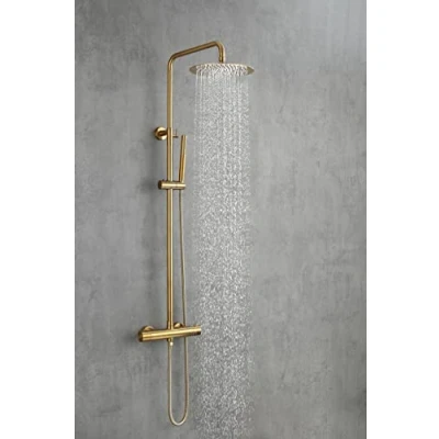 Abbildung von welltime Duschsystem &quot;Sanddorn&quot;, (Set), golden