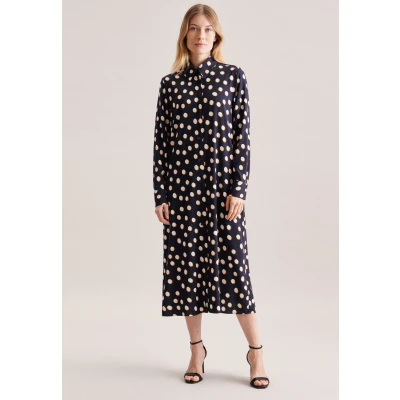 Abbildung von Seidensticker Schwarze ROSE Blusenkleid, Damen, Größe: 40, Dark blue