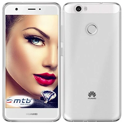 Abbildung von mtb more energy® Schutz Hülle Clear &amp; Slim für Huawei nova (5.0&#039;&#039;) transparent flexibel TPU Case Tasche