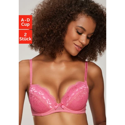 Abbildung von petite fleur Balconnet BH, mit hübscher Spitze, Dessous