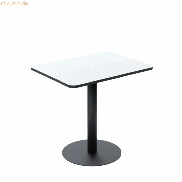 Abbildung von PAPERFLOW Bistrotisch Mezzo, rechteckig 80x60 cm