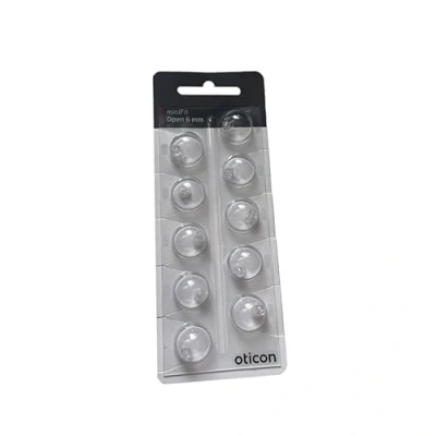 Abbildung von Audique Oticon MiniFit Domes Kompatibel mit Allen Modellen. (Doppelt 6mm)