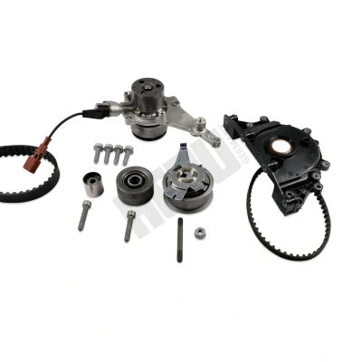 Abbildung von Wasserpumpe + Zahnriemensatz HEPU PK55021