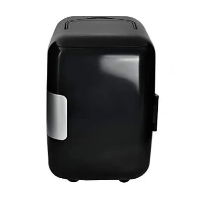 Abbildung von MALATEC Mini Kühlschrank &amp; Warmhaltebox 4 Liter Kühlbox 12V + 220V Weiß/Schwarz 5794, Farbe:Schwarz/black