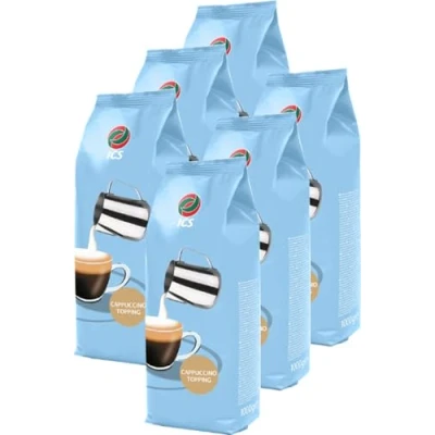 Abbildung von ICS Premium Cappuccino Topping 6 x 1.000g Automatenfähiges Milchpulver