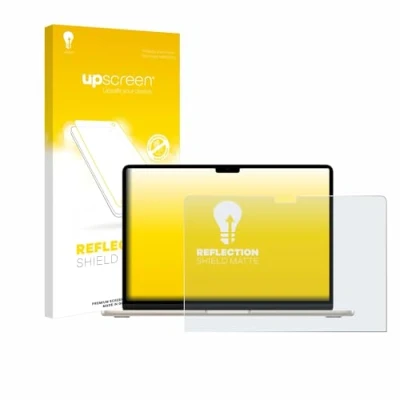 Abbildung von upscreen Entspiegelungs Schutzfolie für Apple MacBook Air 15&quot; M2 2022 Displayschutz Folie Matt [Anti Reflex, Anti Fingerprint]