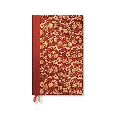 Abbildung von The Waves Volume 4 (Virginia Woolf’s Notebooks) Maxi Horizontal 12 month Dayplanner 2024 (Elastic Band Closure)