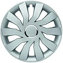 Abbildung von Albrecht 16 Zoll Radkappen silber für Stahlfelgen Cliff Radzierblenden aus hochwertigem Kunststoff Langlebige Radblenden in originaler Verpackung Made EU