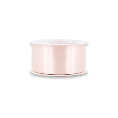 Abbildung von Satinband 38mm x 25m Rolle FARBAUSWAHL in 3/6/12/18/25/38/50/75/100mm farbecht &amp; waschbar Schleifenband für Hochzeit Geschenkband zum Verpacken Dekorieren Basteln Beige 830