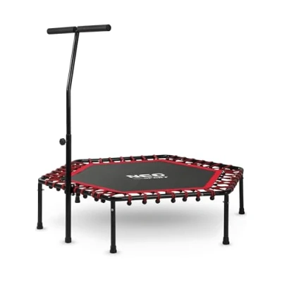 Abbildung von Fitness Trampolin Mit Griff Neo Sport NS 104 rot