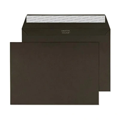 Abbildung von Blake Creative Colour 326 Briefumschläge Haftklebung Dunkelbraun C5 162 x 229 mm 120g/m² 500 Stück