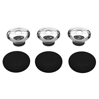 Abbildung von Eartips für Plantronics Voyager 5200/5200 Office Series/5200 UC, Wiki VALLEY 3 Pack Schaumstoffhülle &amp; Ohrhörergel Ohrhörer Mittel
