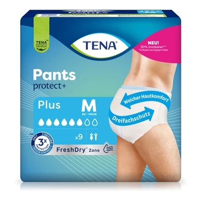 Abbildung von TENA Pants Plus M bei Inkontinenz 9 St