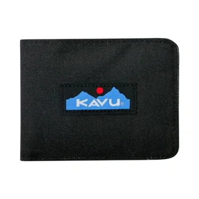 Abbildung von KAVU Watershed Brieftasche, wasserabweisend, Tiefschwarz