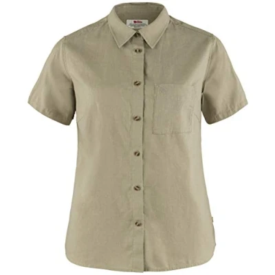 Abbildung von FJALLRAVEN F87040 195 Övik Travel Shirt SS W Sand Stone XXS