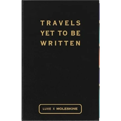 Abbildung von Moleskine LUXE City Sammlerbox, Set mit 4 Notizbüchern, Reiseführer für Paris, London, New York und Rom, Stoffbezüge, Taschen Format 9 x 14 cm