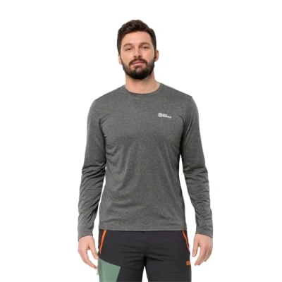 Abbildung von Jack Wolfskin SKY Thermal Langarmshirt, Herren, Größe: XXL, Slate