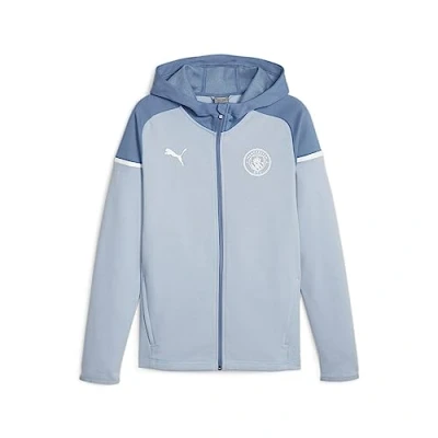 Abbildung von Manchester City FC MCFC 772904 20 Casuals Hooded Jkt Jacket Unisex blue Größe 3XL