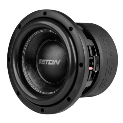 Abbildung von ETON MW 8 Kraftvoller 20 cm / Zoll Subwoofer, Langhub Bass fürs Auto, Tiefton Lautsprecher mit Ferrit Magnet, 2 x Ohm Doppelschwingspule, 350 Watt, 1 St.