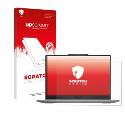 Abbildung von upscreen Schutzfolie für Lenovo IdeaPad 5 2 in 1 14AHP9 Kristall klar, Kratzschutz, Anti Fingerprint