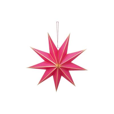 Abbildung von PIP STUDIO Christmas Star Paper Pink 60 cm