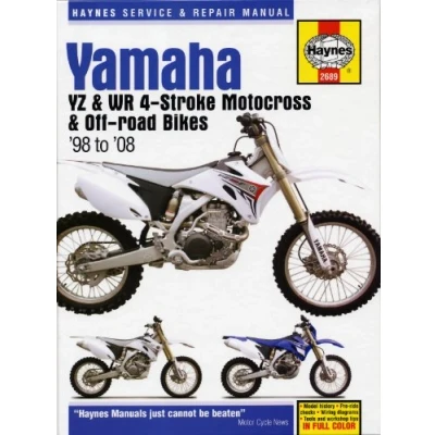 Abbildung von Yamaha YZ &amp; WR 4 Stroke Motocross Off road Bikes (98 08): 320i, 320xi (2012 Thru 2014), 325i, 325xi, 330i, 330xi (2006), 328i, 328xi (2007 2014) (Haynes Service Repair Manual)