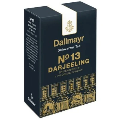 Abbildung von Dallmayr Schwarztee Nr. 13 Darjeeling First Flush, Schwarzer Tee, Black Tea, Loser Ceylon Zart / Edel, 100 g