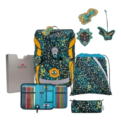 Abbildung von DerDieDas ErgoFlex Easy Set Dino Time Schulrucksack