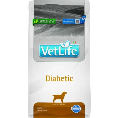 Abbildung von Vet Life Hundefutter Diabetic 2 kg