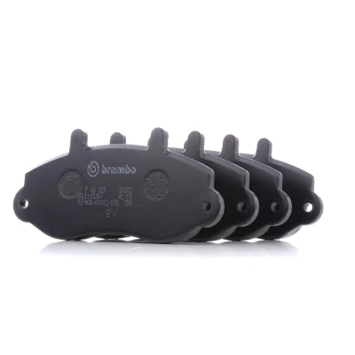Abbildung von BREMBO P 68 025 Bremsbelagsatz exkl. Verschleißwarnkontakt ohne Zubehör RENAULT: MASTER 2 Pritsche/Fahrgestell, Kasten, Bus