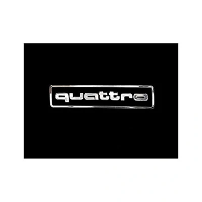 Abbildung von Avisa Nickel Aufkleber &#039;Quattro&#039; 85x20mm
