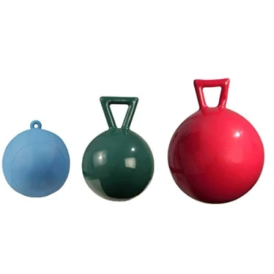 Abbildung von Pfiff 001171 Pferdespielball, Spielball für Pferde Beschäftigung, Grün, 30 cm