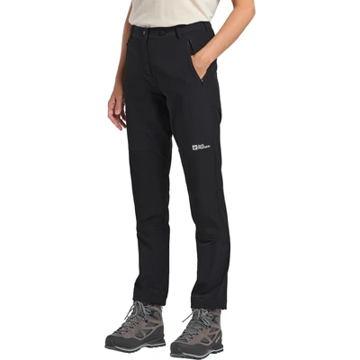 Abbildung von Jack Wolfskin Andur Outdoorhose, Damen, Größe: 34, Black