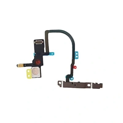 Abbildung von Smartex® Powerflex Kable Ersatzteil kompatibel mit iPhone XS MAX Integrierten Konnektoren für EIN Aus Schalter