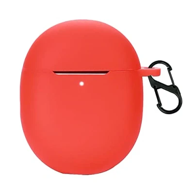 Abbildung von GIOPUEY Hülle Kompatibel mit Google Pixel Buds Pro/Buds Pro 2, Silikon Stoßfeste Schutzhülle, Ultradünn Case Cover, Kein Geruch, Rot