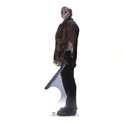 Abbildung von Star Cutouts SC1593 Jason Friday The 13th Pappaufsteller Perfekt für Halloween, Horror Sammler &amp; Fans