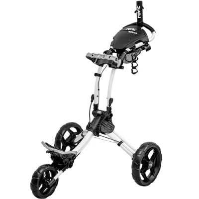 Abbildung von Clicgear Rv1c 2.0 Golftrolley, silberfarben/schwarz, Einheitsgröße