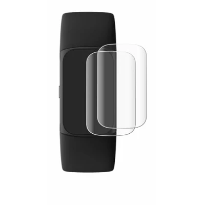 Abbildung von BROTECT 2 Stück Full Cover Schutzfolie für Fitbit Charge 6 Screen Displayschutz Folie [3D Curved, Anti Fingerprint, Kristall Klar]