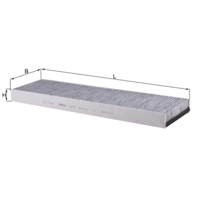Abbildung von Filter, Innenraumluft MAHLE ORIGINAL LAK 70