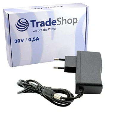 Abbildung von Trade Shop Netzteil Ladekabel Ladegerät 30V kompatibel mit Eufy HomeVac S11 Go, Infinity, Reach Staubsauger